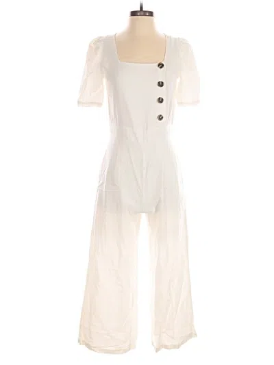 Pre-owned &merci Jumpsuit In White