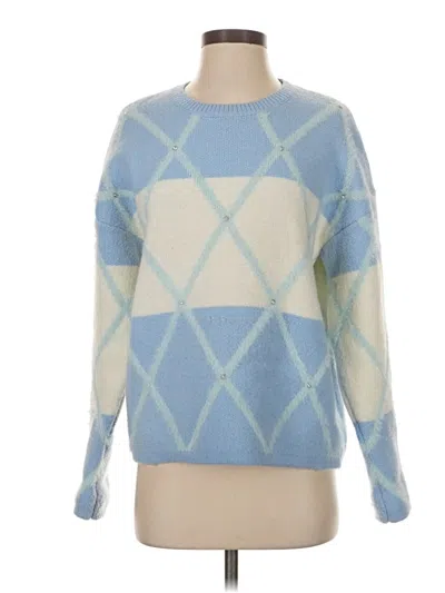 Pre-owned &merci Pullover Sweater In Blue