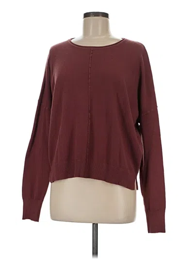 Pre-owned &merci Pullover Sweater In Burgundy