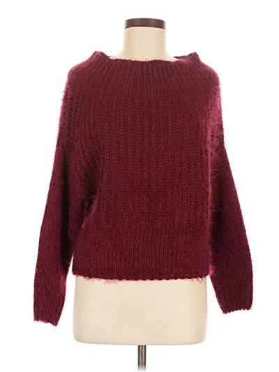 Pre-owned &merci Pullover Sweater In Burgundy