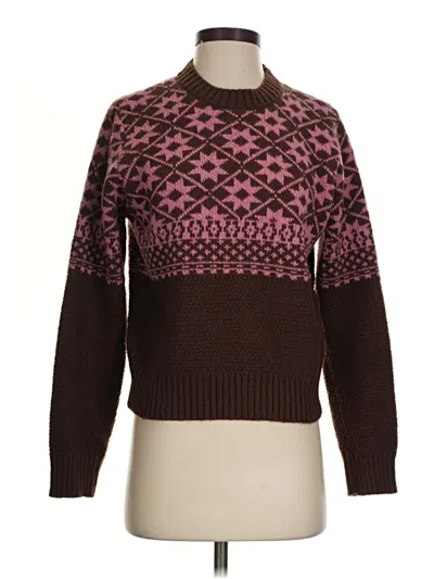 Pre-owned &merci Pullover Sweater In Burgundy