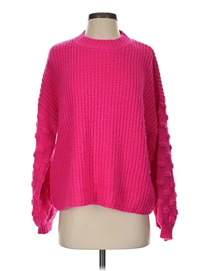 Pre-owned &merci Pullover Sweater In Pink
