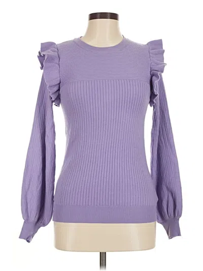 Pre-owned &merci Pullover Sweater In Purple