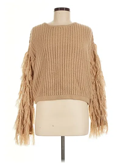 Pre-owned &merci Pullover Sweater In Tan