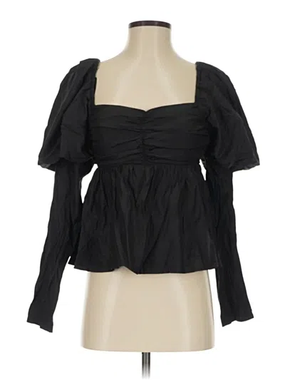 Pre-owned &merci Tank Top Black Strapless Neckline Tops