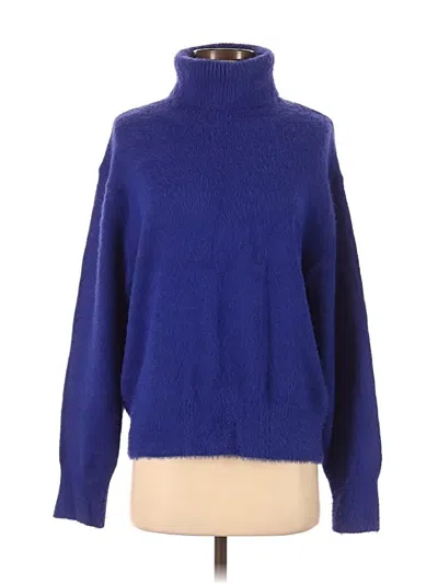 Pre-owned &merci Turtleneck Sweater In Blue