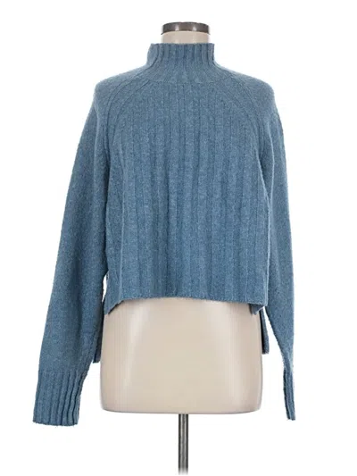 Pre-owned &merci Turtleneck Sweater In Blue
