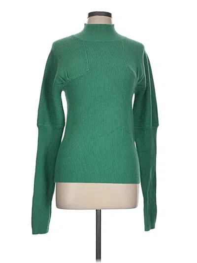 Pre-owned &merci Turtleneck Sweater In Green
