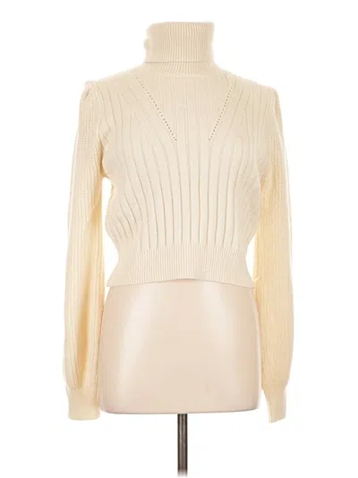 Pre-owned &merci Turtleneck Sweater In Ivory
