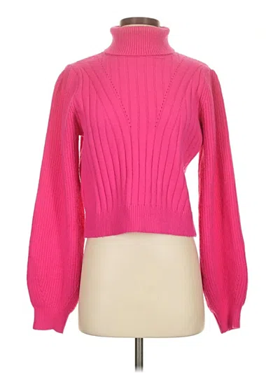 Pre-owned &merci Turtleneck Sweater In Pink