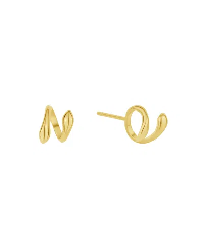 And Now This 18k Gold Plated Ear Bud Holder Earring