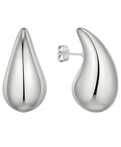 And Now This 18k Gold Plated Or Silver Plated Extra Large Teardrop Stud Earring