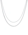 AND NOW THIS 18K GOLD PLATED OR SILVER PLATED LAYERED NECKLACE