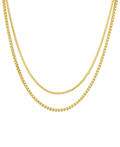 And Now This 18k Gold Plated Or Silver Plated Layered Necklace