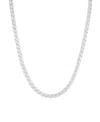 And Now This 18k Gold Plated Or Silver Plated Wheat Chain Necklace In Silver