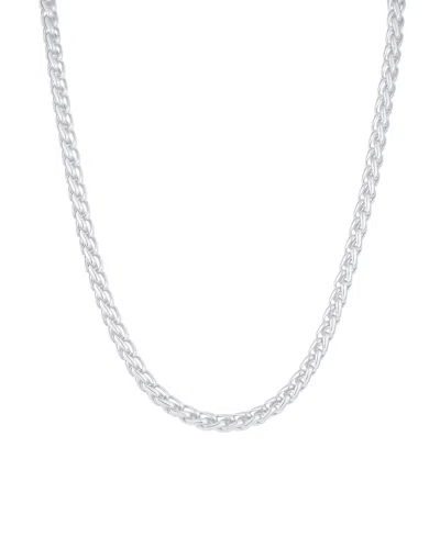 And Now This 18k Gold Plated Or Silver Plated Wheat Chain Necklace In Metallic