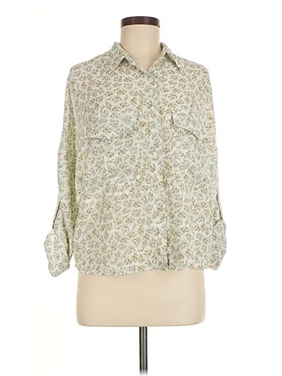 Pre-owned And Now This 3/4 Sleeve Blouse In Ivory