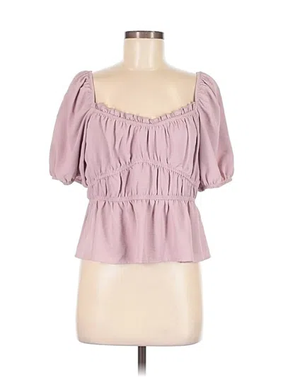 Pre-owned And Now This 3/4 Sleeve Blouse In Pink