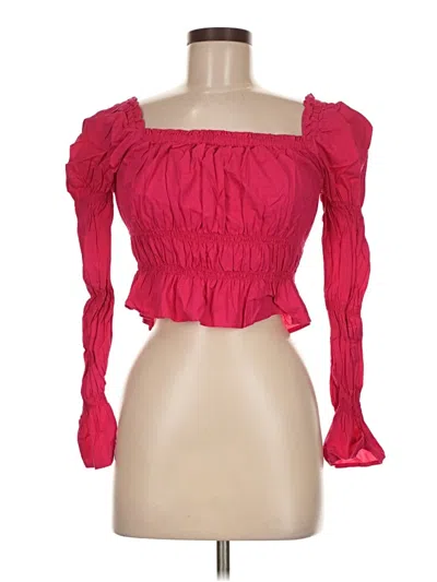 Pre-owned And Now This 3/4 Sleeve Blouse In Red