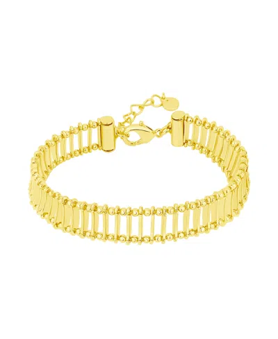 And Now This Bar Station Bracelet In Gold