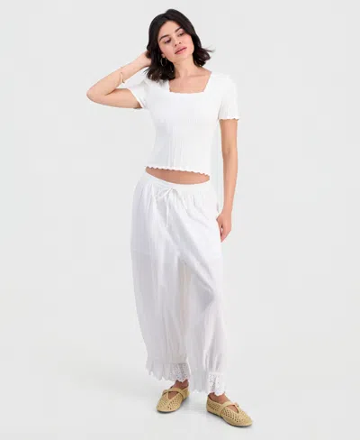 And Now This Bloomer Pull-on Pants, Macy's Exclusive In White