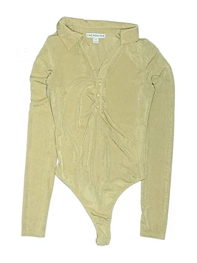 Pre-owned And Now This Bodysuit In Brown