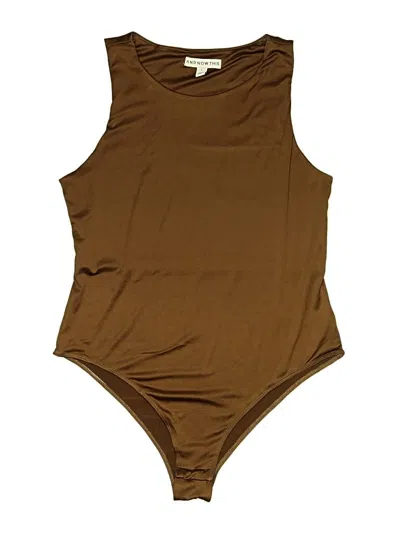Pre-owned And Now This Bodysuit In Brown