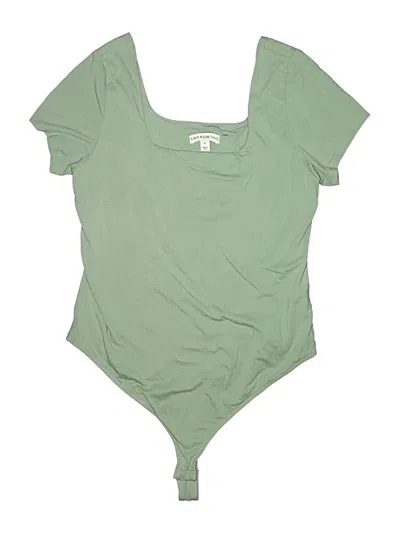 Pre-owned And Now This Bodysuit In Green