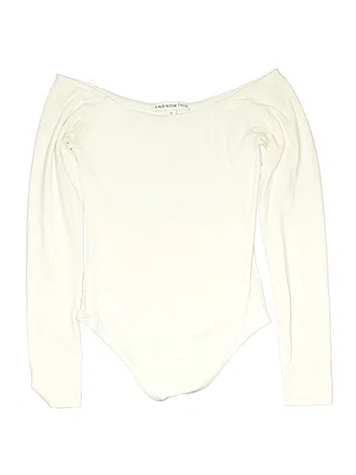 Pre-owned And Now This Bodysuit In Ivory