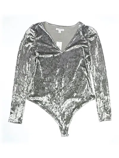 And Now This Bodysuit In Silver