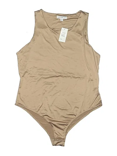 And Now This Bodysuit In Tan