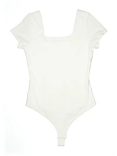 Pre-owned And Now This Bodysuit In White