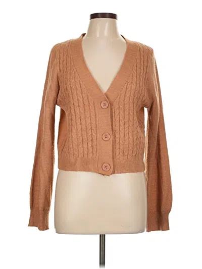 Pre-owned And Now This Cardigan Sweater In Brown