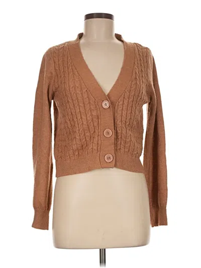 Pre-owned And Now This Cardigan Sweater In Brown
