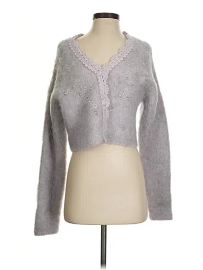 And Now This Cardigan Sweater In Gray