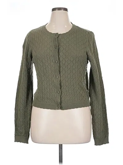 Pre-owned And Now This Cardigan Sweater In Green