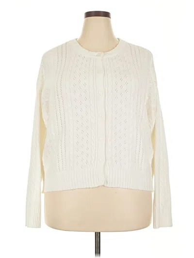 Pre-owned And Now This Cardigan Sweater In Ivory
