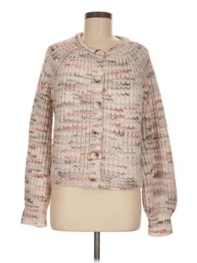 Pre-owned And Now This Cardigan Sweater In Tan