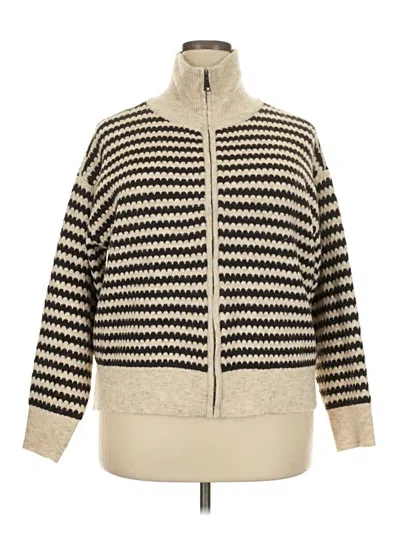 Pre-owned And Now This Cardigan Sweater In Tan