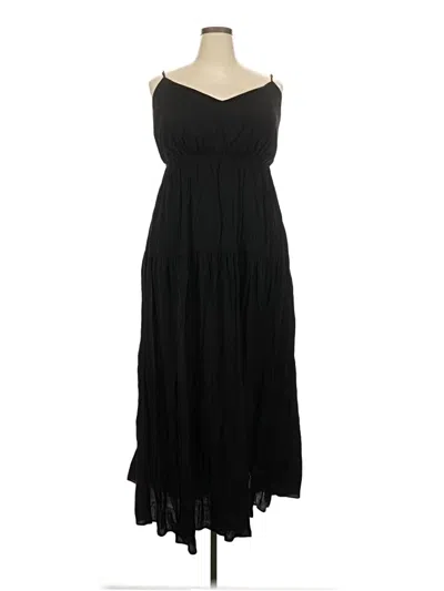 Pre-owned And Now This Casual Dress In Black