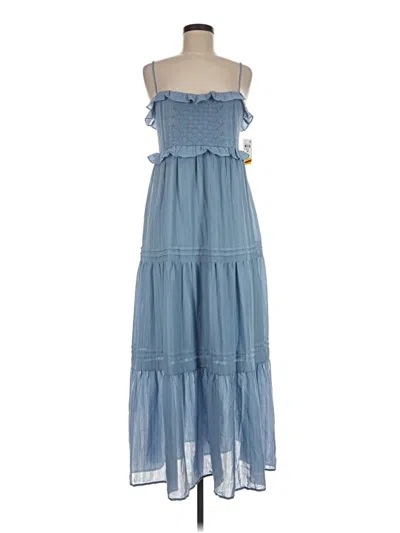 And Now This Casual Dress In Blue
