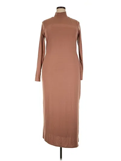 Pre-owned And Now This Casual Dress In Brown