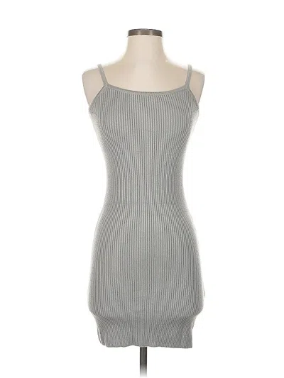 Pre-owned And Now This Casual Dress In Gray