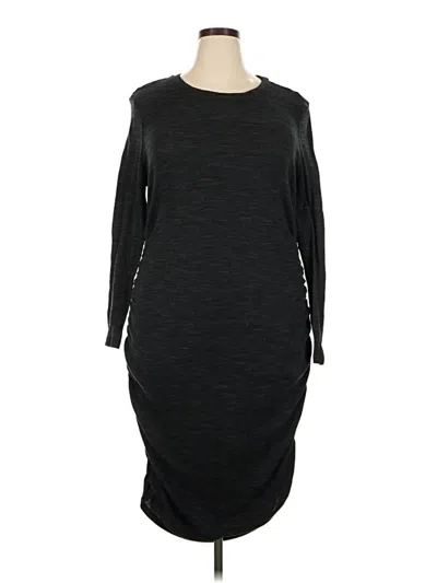 Pre-owned And Now This Casual Dress In Gray