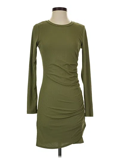Pre-owned And Now This Casual Dress In Green