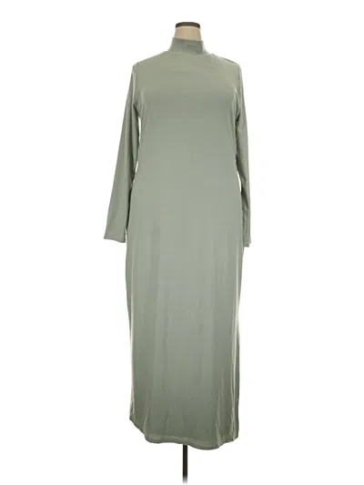 Pre-owned And Now This Casual Dress In Green