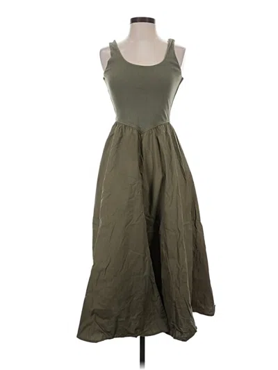 Pre-owned And Now This Casual Dress In Green