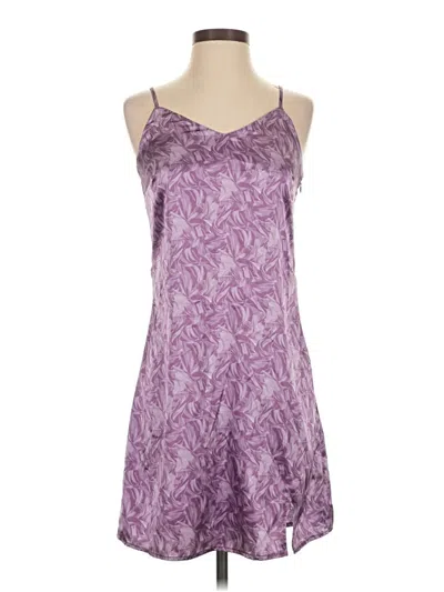 Pre-owned And Now This Casual Dress In Purple