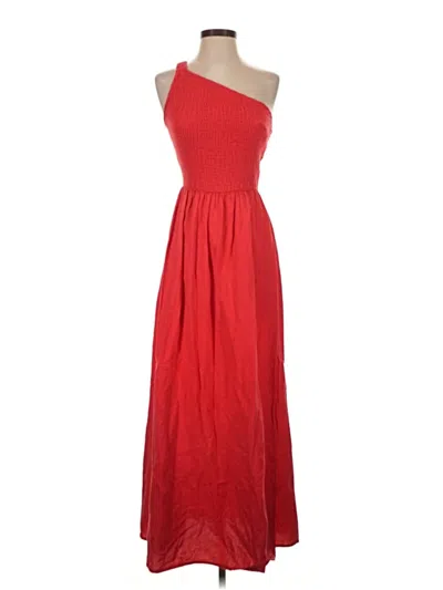 Pre-owned And Now This Casual Dress In Red