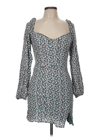 Pre-owned And Now This Casual Dress In Teal
